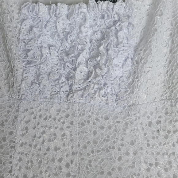 rabbit white petite white lace dress - Picture 2 of 4